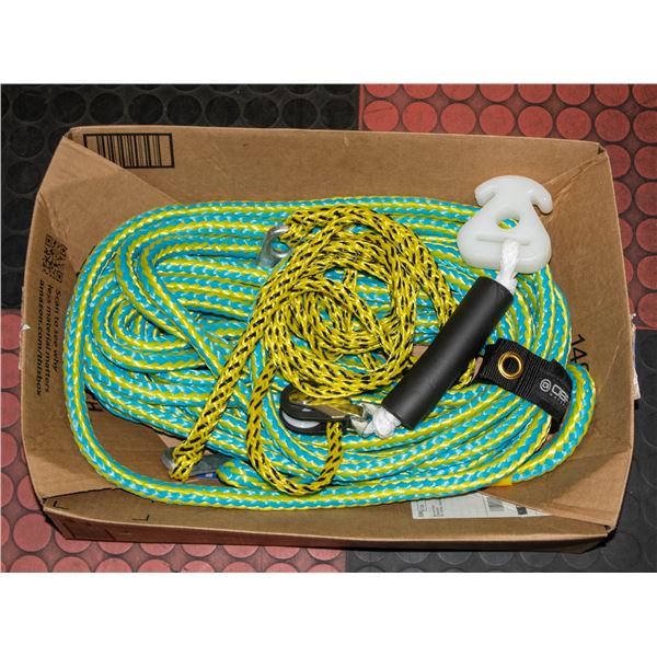 ONE NEW TOW BRIDAL WITH TOW ROPE