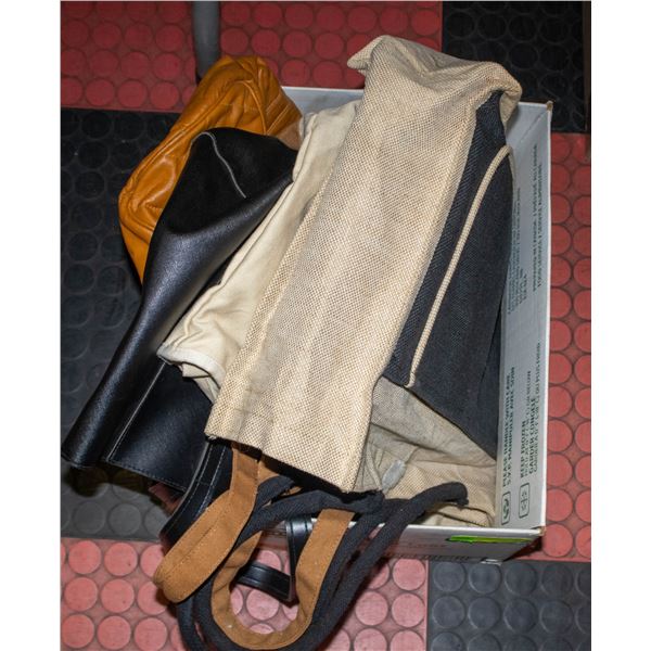 4 TOTE STYLE BAGS 2 NEW NEVER USED