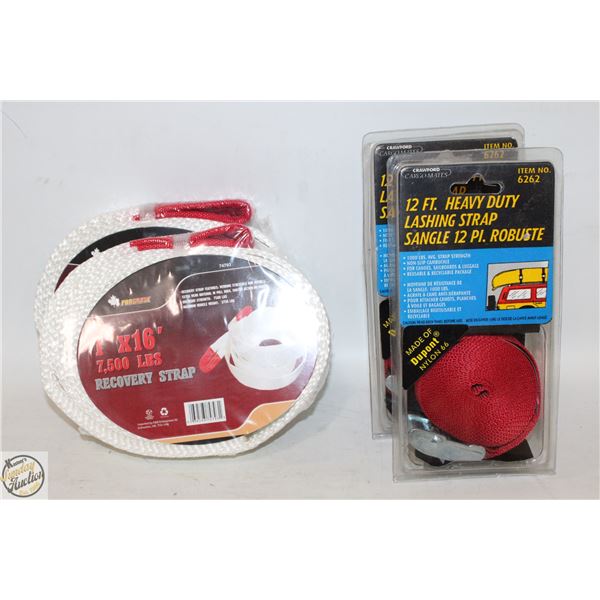 NEW 4 STRAPS ASSORTMENT PROGRADE