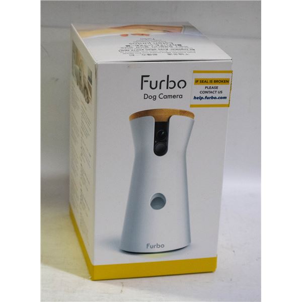 REPACKAGED FURBO DOG CAMERA+TREAT DESPENSER