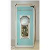 Image 1 : VINTAGE FISHING CLOCK SHADOW BOX 21"X10"