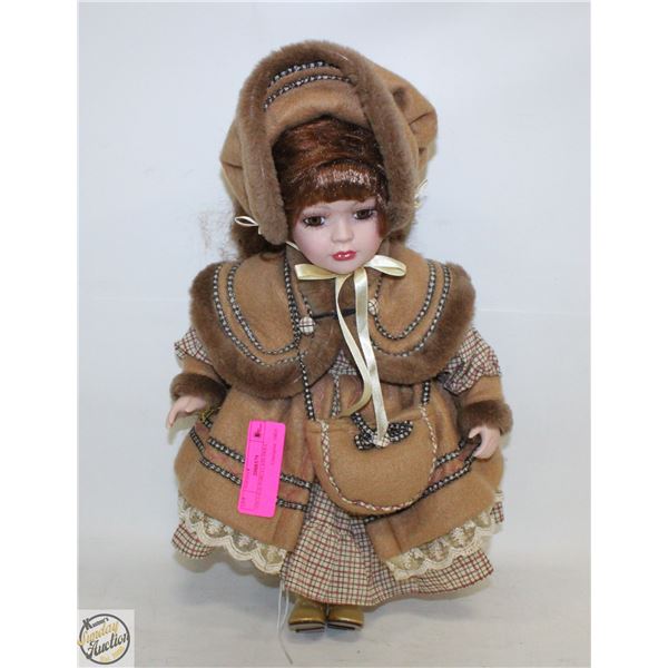VINTAGE PORCELAIN DOLL