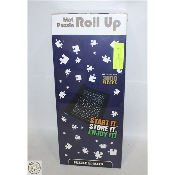 NEW PUZZLE MAT,HOLDS 3000 PC,STORAGE BAG