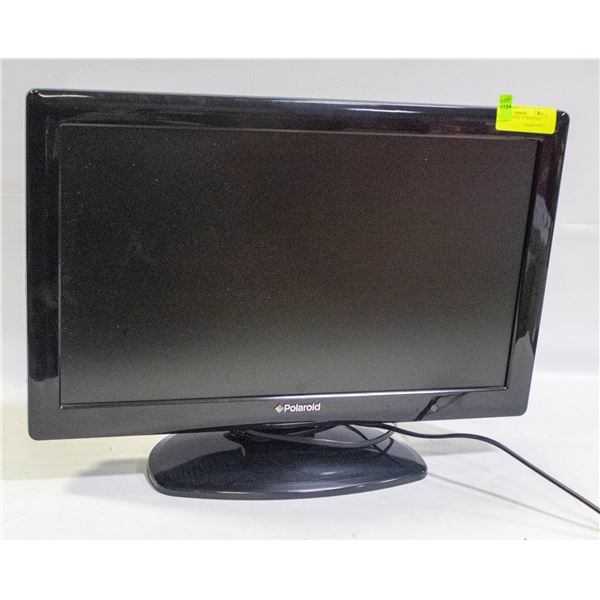 POLAROID SMALL TV WITH DVD PLAYER