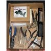 Image 1 : FLAT OF ASSORTED TOOLS NEW+USED