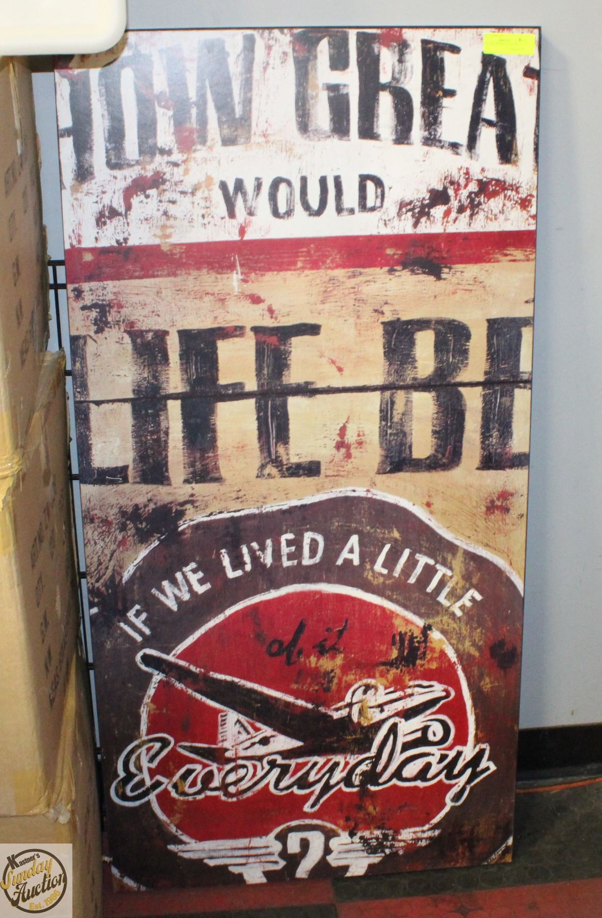 2ftx4ft WALL DECOR PIECE 2FT X 4FT