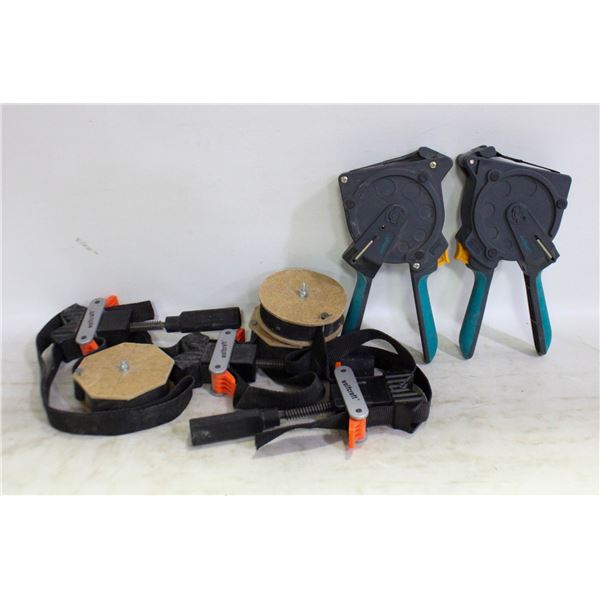 FLAT OF 5 WOLFCRAFT HANDTOOLS