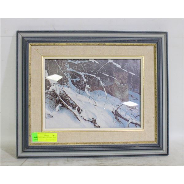 FRAMED ROBERT BATEMAN PRINT