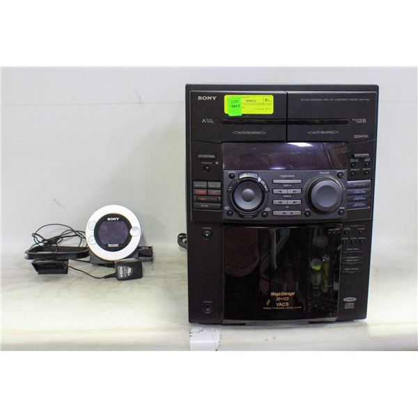 SONY 50 + 1CD CHANGER/MINI HIFI COMPONENT