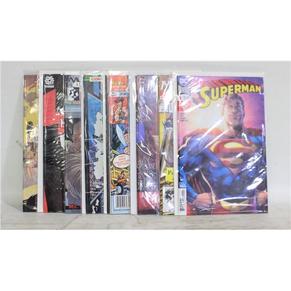 ASSORTED #1 ISSUES COMIC LOT, DC MARVEL INDY