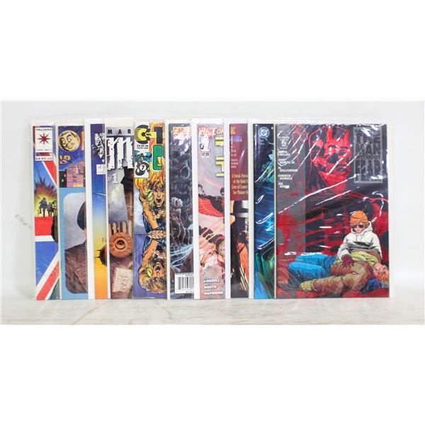 ASSORTED #1 ISSUES COMIC LOT, DC MARVEL INDY