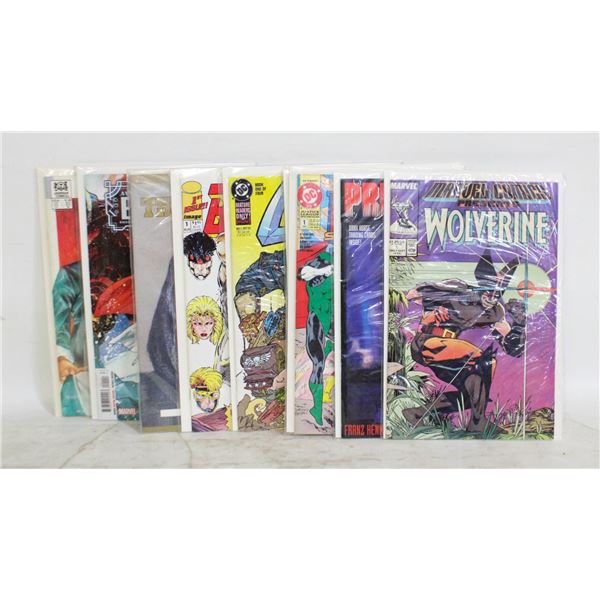 ASSORTED #1 ISSUES COMIC LOT, DC MARVEL INDY