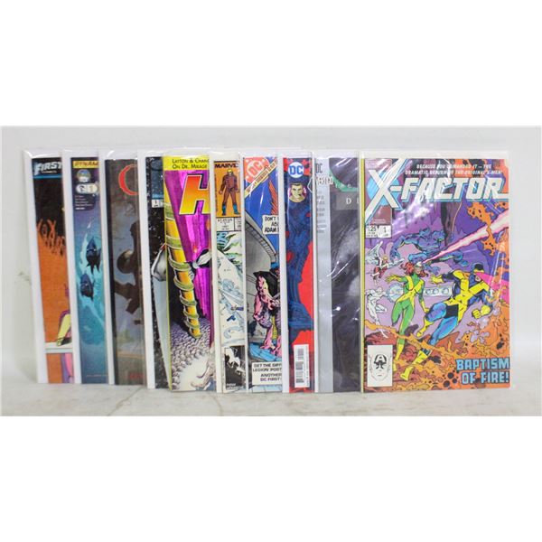 ASSORTED #1 ISSUES COMIC LOT, DC MARVEL INDY