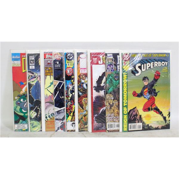 ASSORTED #1 ISSUES COMIC LOT, DC MARVEL INDY