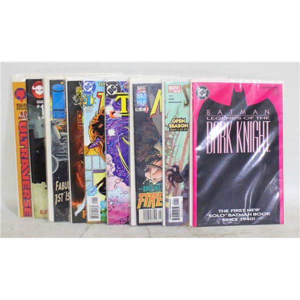 ASSORTED #1 ISSUES COMIC LOT, DC MARVEL INDY