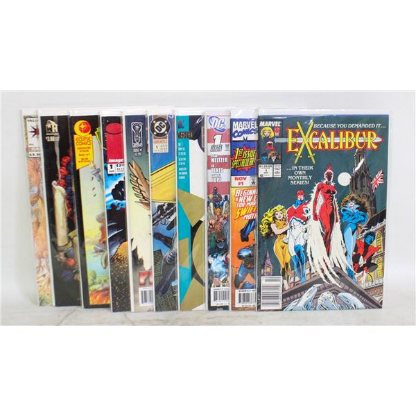 ASSORTED #1 ISSUES COMIC LOT, DC MARVEL INDY