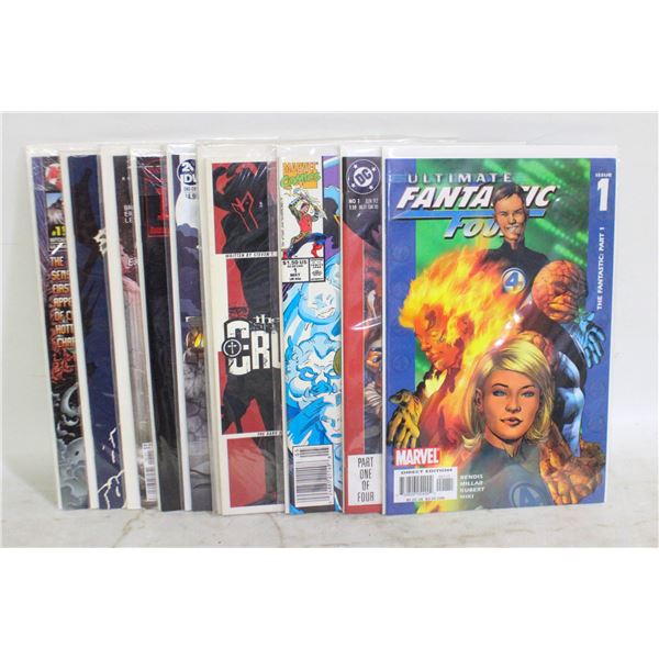 ASSORTED #1 ISSUES COMIC LOT, DC MARVEL INDY