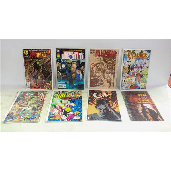 ASSORTED #1 ISSUES COMIC LOT, DC MARVEL INDY