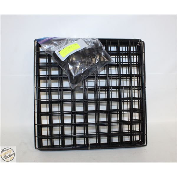 METAL CUBE STORAGE WITH CONNECTORS