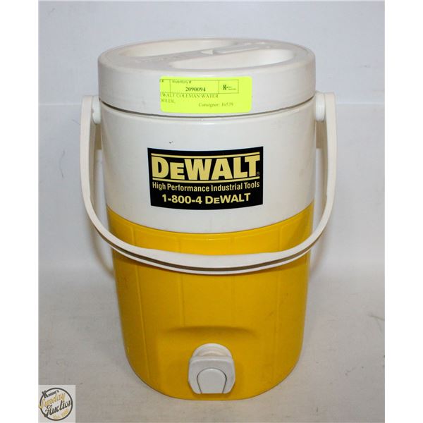 DEWALT COLEMAN WATER COOLER,