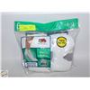 Image 1 : ANKLE SOCKS WHITE 6-12 SIZE 6-PACK FRUIT OF THE
