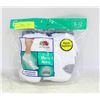 Image 1 : ANKLE SOCKS WHITE 6-12 SIZE 6-PACK FRUIT OF THE
