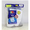 Image 1 : WHITE CREW SOCKS 12-16 SIZE 6-PACK FRUIT OF THE