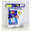 Image 1 : WHITE CREW SOCKS 12-16 SIZE 6-PACK FRUIT OF THE