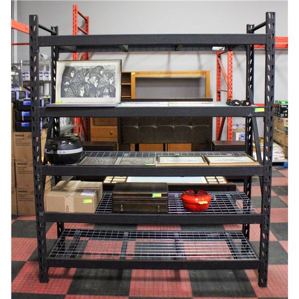 GORILLA 5 TIER STEEL INDUSTRIAL RACK