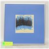 Image 1 : FRAMED "WINTER SHADOWS" NUMBERED 19/50