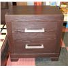 Image 1 : PAIR OF 2-DRAWER NIGHT STANDS