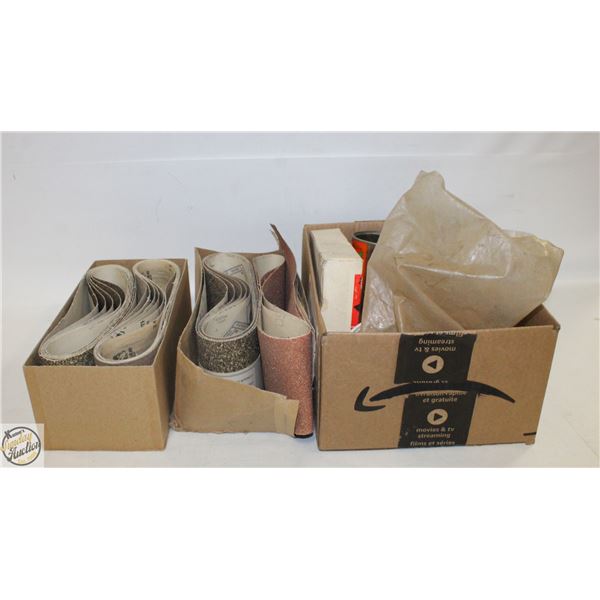 BELT SANDPAPER CHISEL SET HAND SANDER