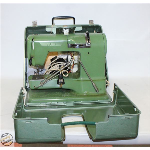 ONE SEWING MACHINE WITH CASE