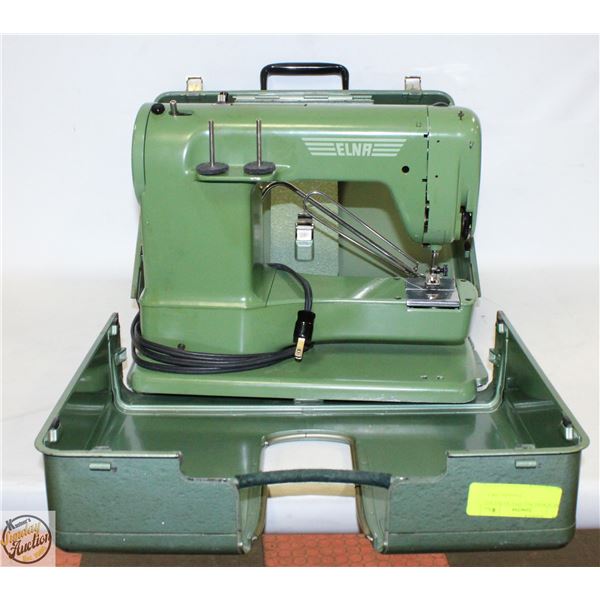 ONE SEWING MACHINE WITH CASE