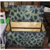Image 2 : DECORATIVE WOODEN TOY BOX 38" X 18" X 22"