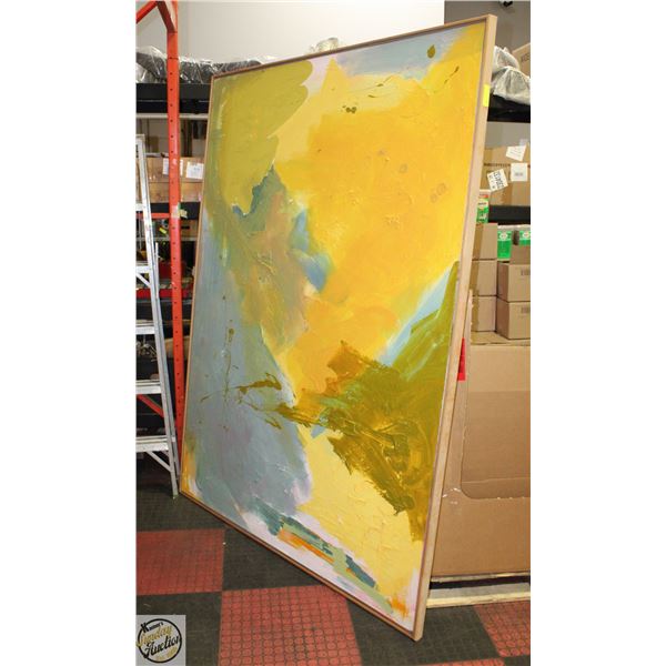 61" X 85" CANVAS ART