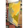 Image 1 : 61" X 85" CANVAS ART