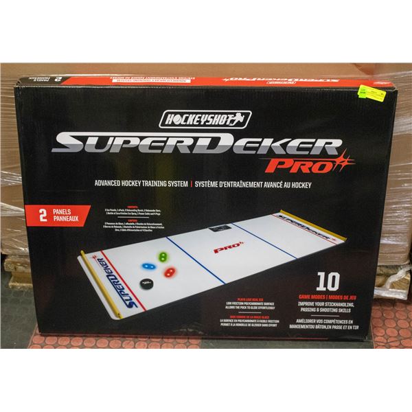 NEW HOCKEY SHOT - SUPERDECKER PRO HOCKEY TRAINING