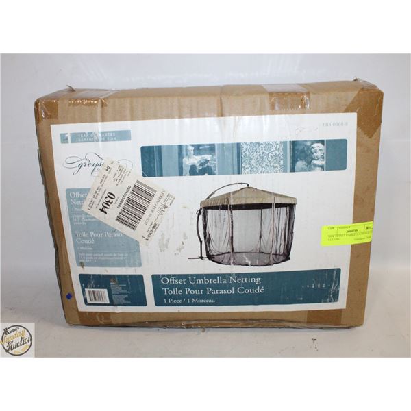 NEW OFFSET UMBRELLA MOSQUITO NETTING
