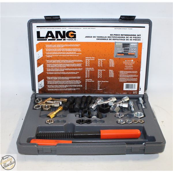 LANG 40-PC RETHREADING SET