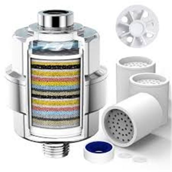 BRAND NEW 20-STAGE SHOWER HEAD FILTER