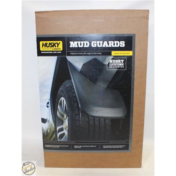 HUSKY 037-6243 MUD GUARDS FOR 2017-18 FORD F250 /