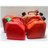 Image 1 : 4 USED GAS CANS