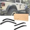 Image 1 : NEW FULL-SET JL FRONT & REAR FENDER FLARES 4XE