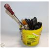 Image 1 : ONE BUCKET OF SOCKET WRENCHES