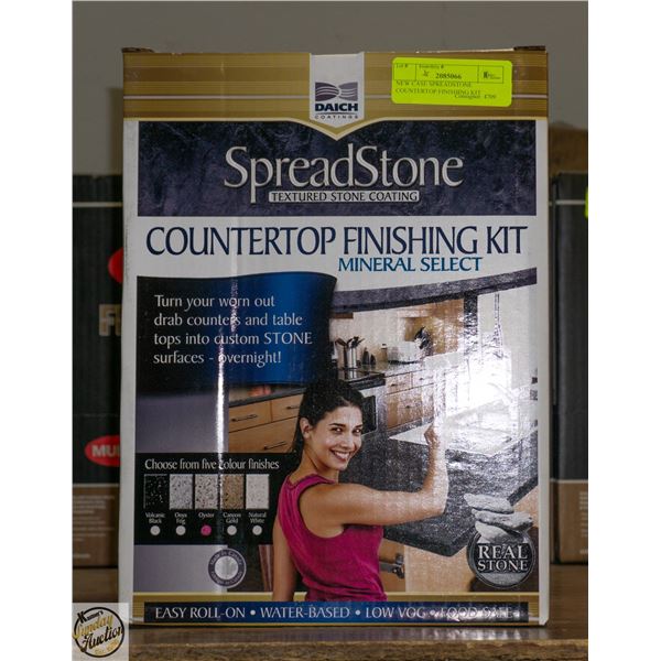 CASE OF SPREADSTONE COUNTER TOP FINISHING KIT