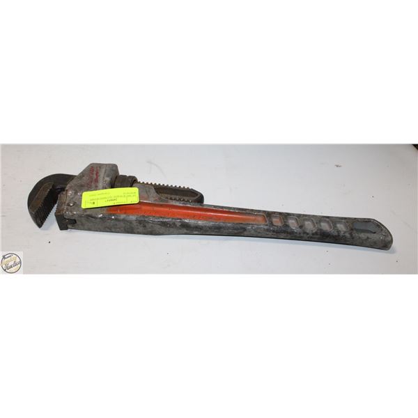 18" MILWAUKEE ALUMINUM PIPE WRENCH