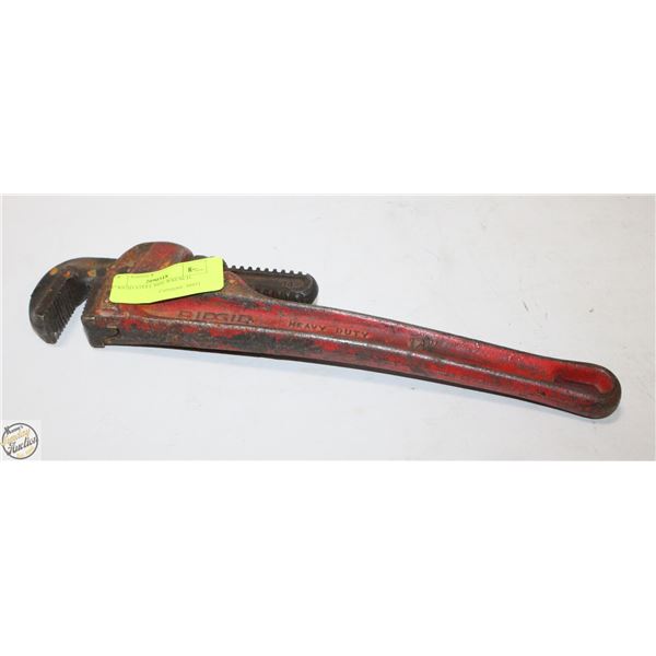 14" RIGID STEEL PIPE WRENCH