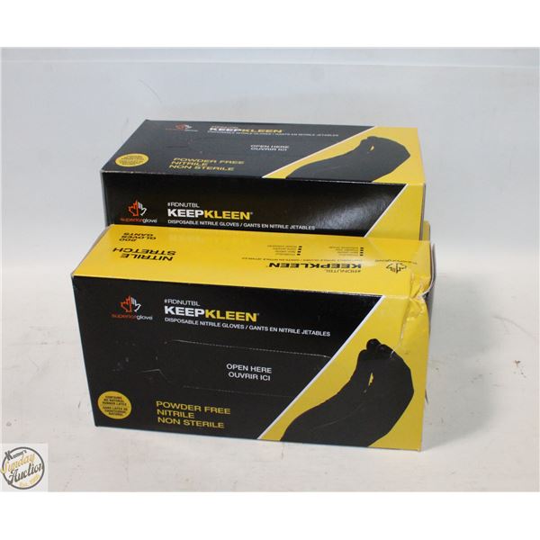 3 BOXES OF MEDIUM POWDER FREE GLOVES
