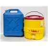 Image 1 : IGLOO WATER COOLER+WATER CARRY CONTAINER